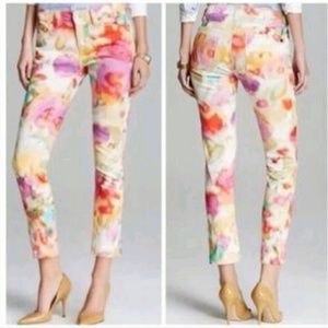 ❤️Price Drop Kate SpadeWatercolor Cropped Jeans